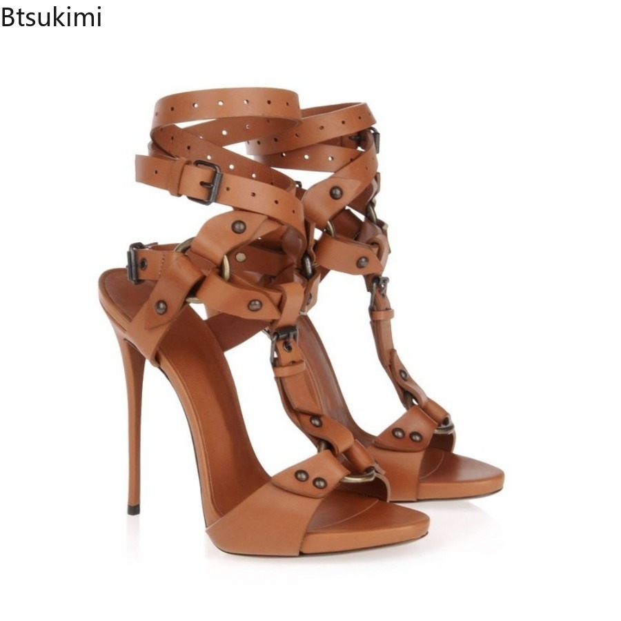 Seksowne sandały gladiatorki z – Summer Clothing Stores recenzja i cena