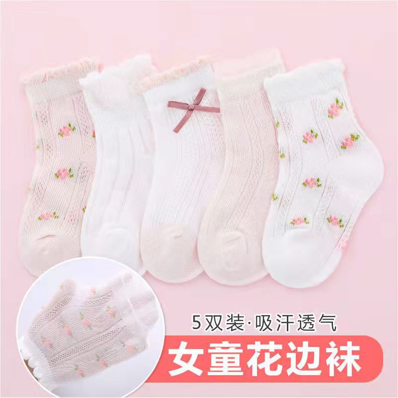 Skarpetki dziewczęce z uroczym – Summer Clothing Baby Girl recenzja i cena