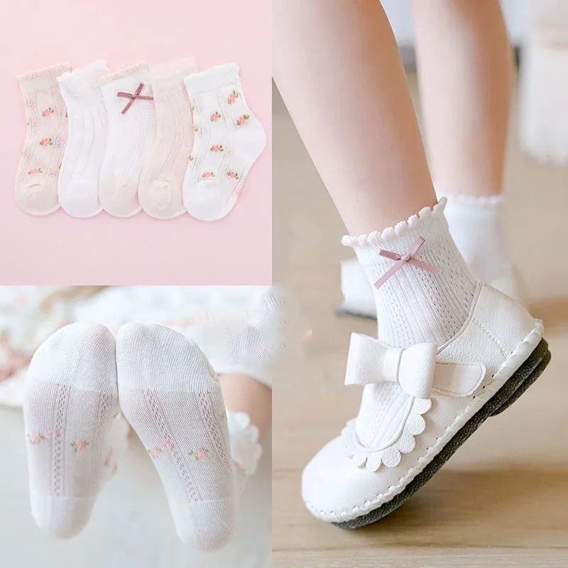 Skarpetki dziecięce 5 par/part – Summer Clothing Baby Girl recenzja i cena