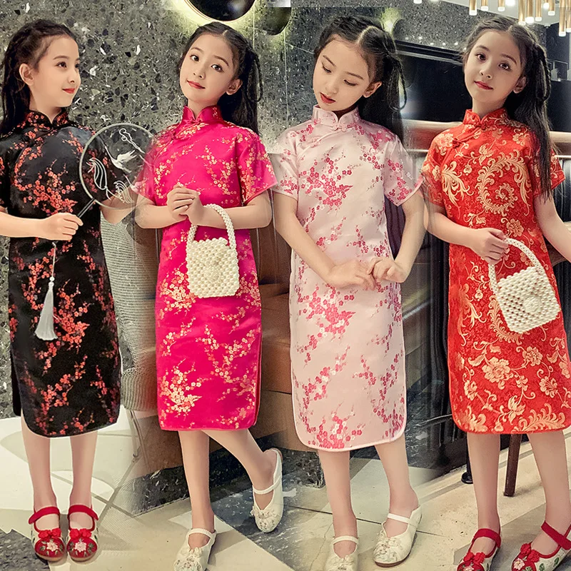 Letnie dziecięce Cheongsam now – Summer Clothing Baby Girl recenzja i cena